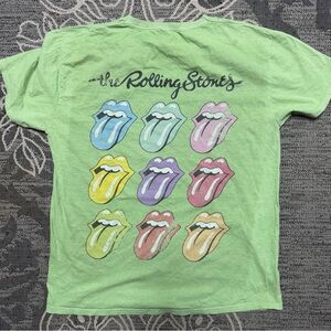 The Rolling Stones Green Short Sleeve Tee